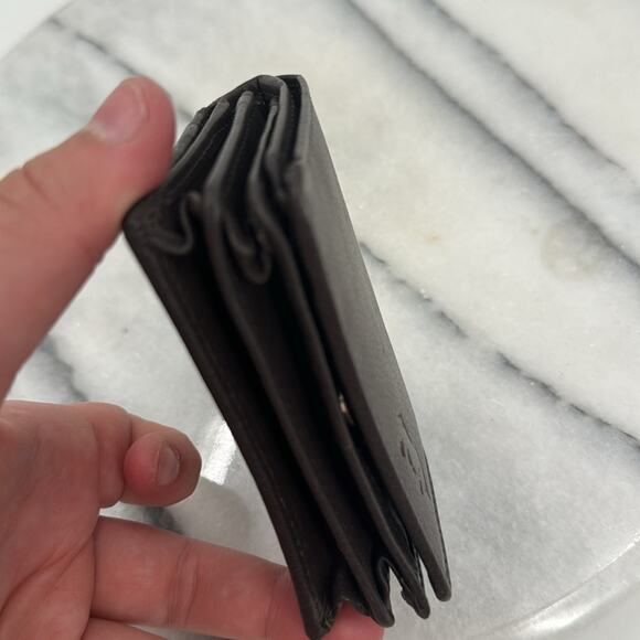 NWT ARRIGO dark brown mini wallet - Picture 3 of 4